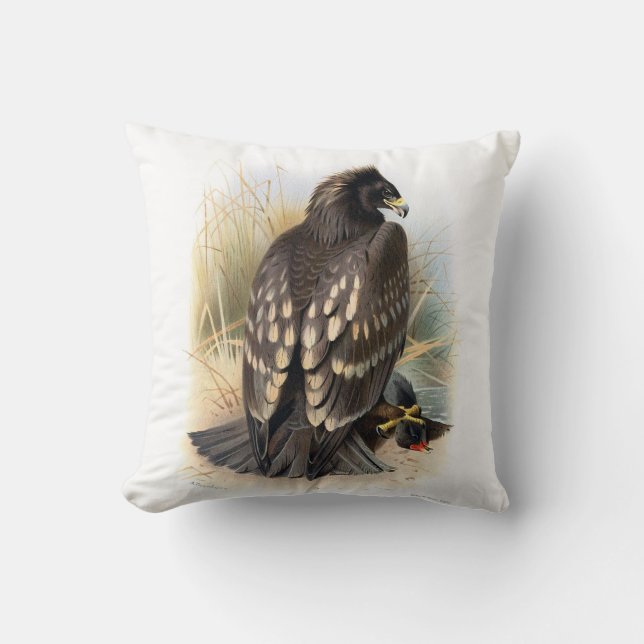 Vintage Eagle Pillow Kudde (Framsida)