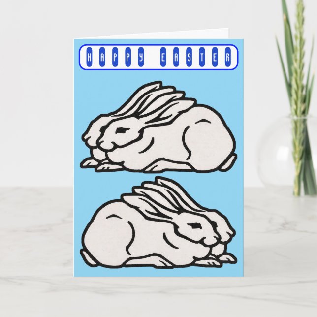 Vintage Easter Kort (Framsida)