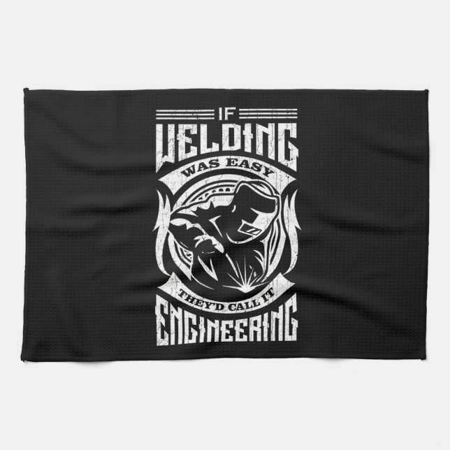 Vintage Easy Welders Kökshandduk (Horisontell)