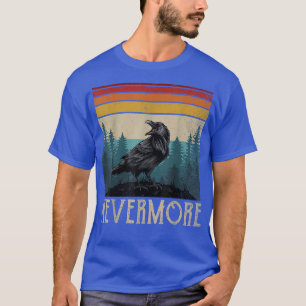 Vintage Edgar Allan Poe Quoth the Raven ändå more T Shirt