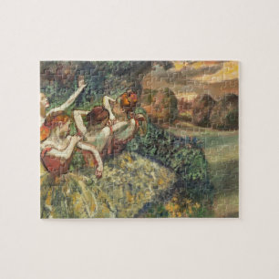 Vintage Edgar Degas Fyra dansare Balettkonst Pussel