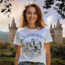 Vintage Edinburgh Castle | United Kingdom