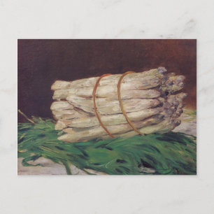 Vintage Edouard Manet Bunch of Asparagus Vykort
