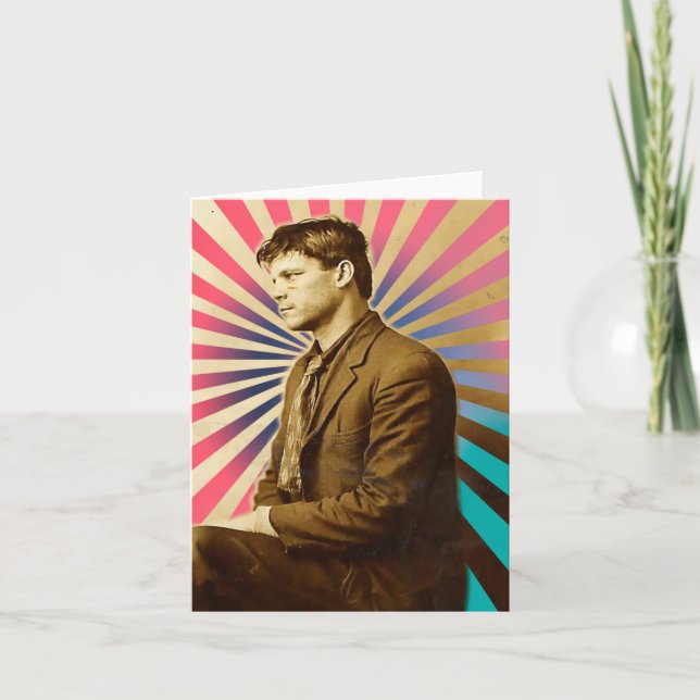 Vintage efter scenkonst kort (Framsida)