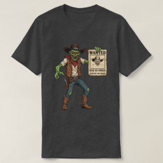 vintage efterlyst Zombie Skräck retro T-Shirt