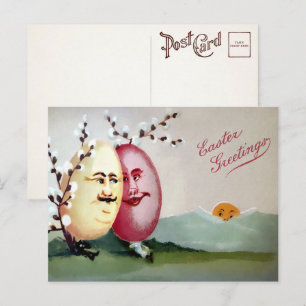 Vintage Egg par Påsk vykort