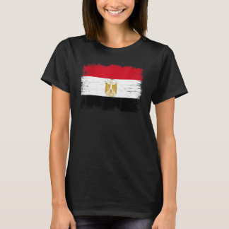 Vintage Egypt Flag Egyptian Independence Day T Shirt