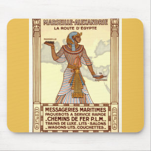 Vintage Egypten Travel Mousepad Musmatta