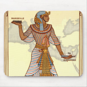 Vintage Egypten Travel Mousepad Musmatta