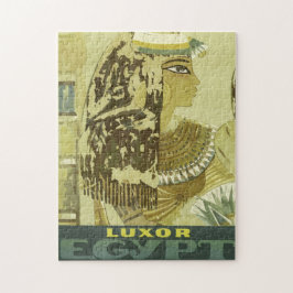 Vintage Egypten Travel Poster Pussel