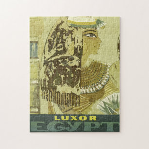 Vintage Egypten Travel Poster Pussel