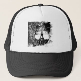 Vintage Eiffel Torn Paris #2 - Hat Truckerkeps