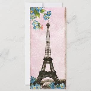 Vintage Eiffel Torn Paris Bokmärken