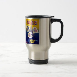 Vintage Eiffel Torn Paris Luft Travel Advertising Resemugg