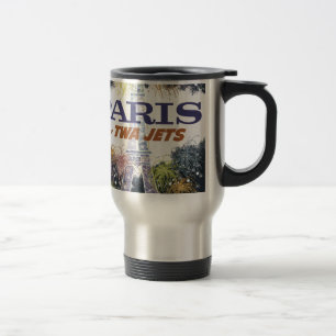 Vintage Eiffel Torn Paris Luft Travel Resemugg