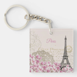 Vintage Eiffel Torn Paris vykort
