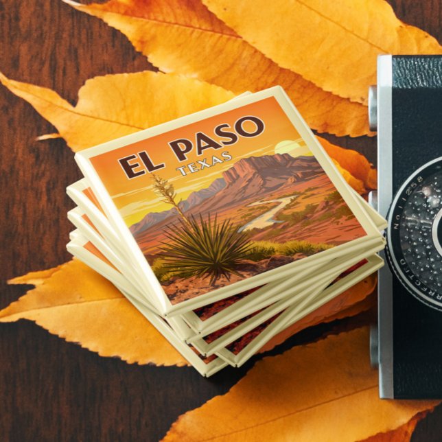 Vintage El Paso Texas Magnet (Skapare uppladdad)