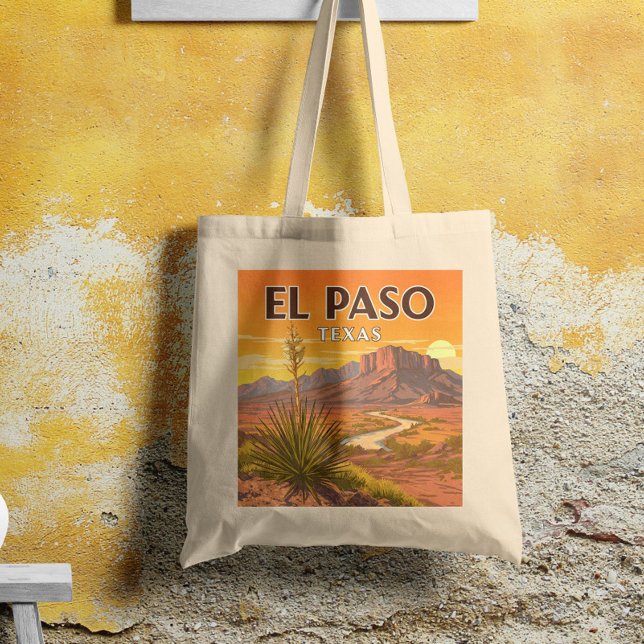 Vintage El Paso Texas Tygkasse (Skapare uppladdad)