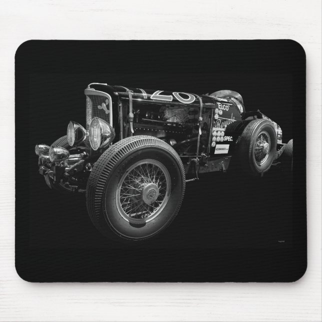 Vintage Elco Royale Tävling Car Musmatta (Framsidan)