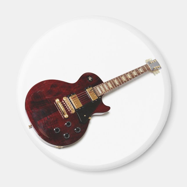 Vintage Electric Guitar Magnet (Framsidan)
