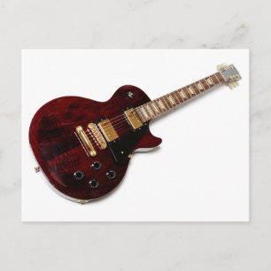 Vintage Electric Guitar Vykort
