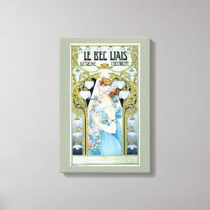 Vintage Electric Light Advertisement Canvastryck