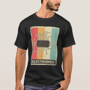Vintage Electronics Circuit Retro T Shirt