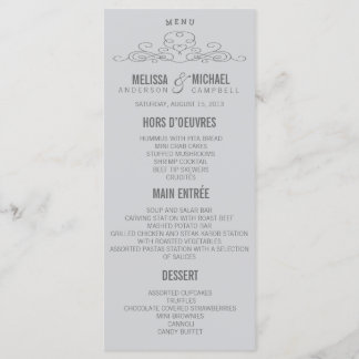 VINTAGE ELEGANCE | BRÖLLOP MENU MENY