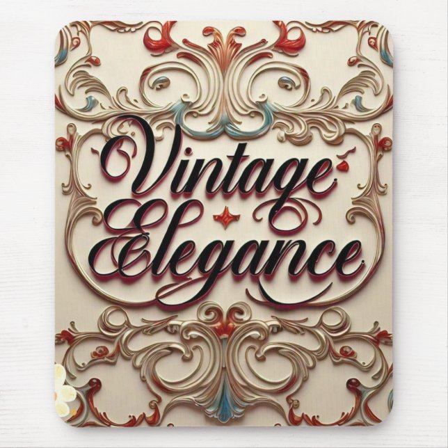 "Vintage Elegance Redefined" Musmatta (Framsidan)