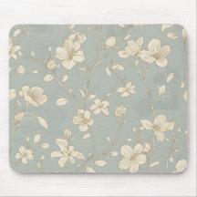 Vintage Elegant Botanisk Linje Konst