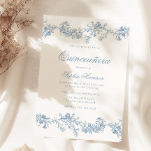 Vintage Elegant Quinceanera 15:e Party