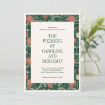 Vintage Elegant Rustik Grön Blommig Vinterbröllop