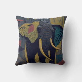 vintage elephant 2 kudde