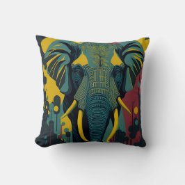 vintage elephant 4 kudde