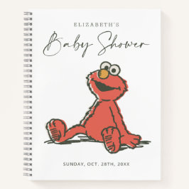 Vintage Elmo Baby Shower Guest & Gift List