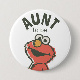 Vintage Elmo Baby Shower Moster ska vara Knapp