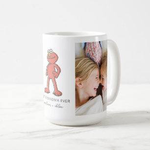 Vintage Elmo Bästa farmor - Foto Kaffemugg