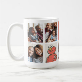 Vintage Elmo | Bästa Mamma - Fotokollage Kaffemugg