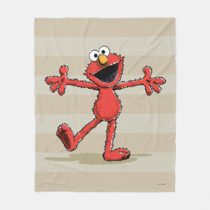 Vintage Elmo Fleecefilt