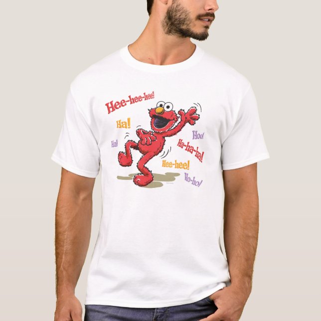 Vintage Elmo He-he! T-shirt (Framsida)