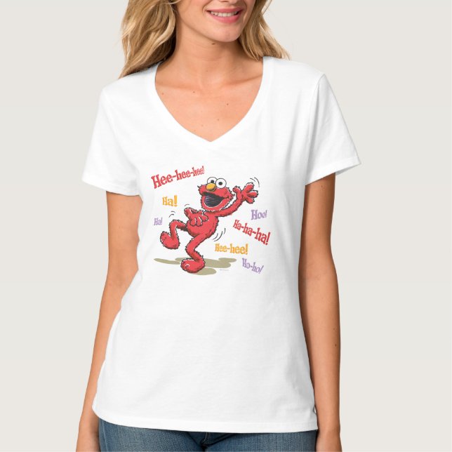 Vintage Elmo Hee-hee! Tröja (Framsida)