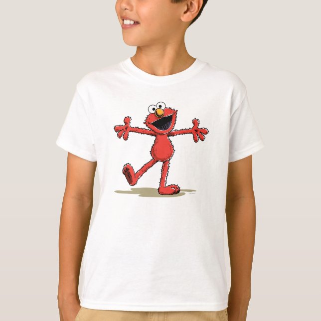 Vintage Elmo Tee Shirt (Framsida)