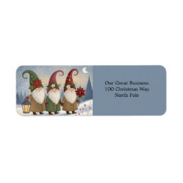 Vintage Elves-Returetiketter Returadress Etikett