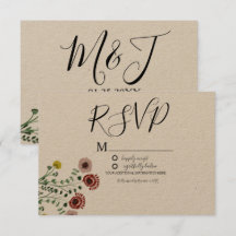 Vintage Embroided Greenery Botany Bröllop OSA