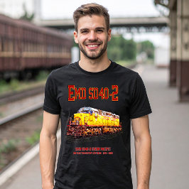 Vintage-EMD SD40-2 Diesellok T Shirt