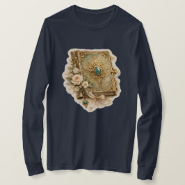 Vintage Emerald Sagolångärmad T-Shirt