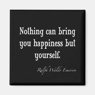 Vintage Emerson Happiness inspirationsoffert Magnet