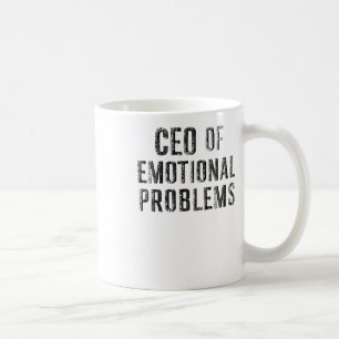Vintage - Emotional Problems - märkning Kaffemugg