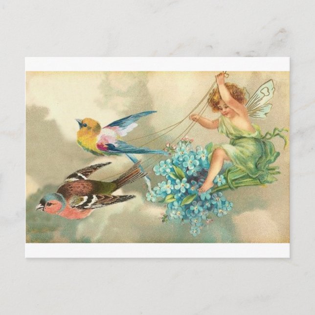 vintage emphemera vykort (Framsida)