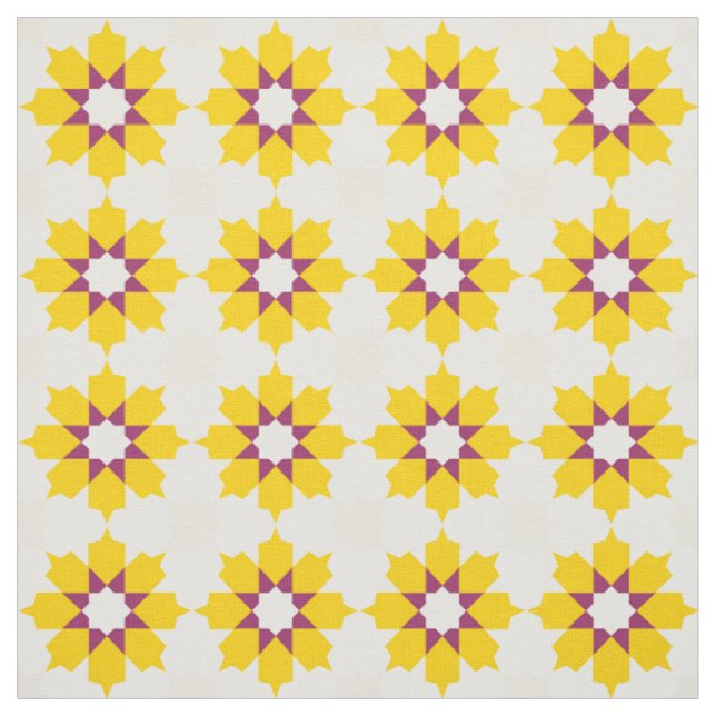 vintage encaustic gul halvpärla tyg (Provkarta)